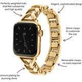 Herringbone Band for the Apple Watch - Goldenerre Women's Apple Watch Bands and Jewelry