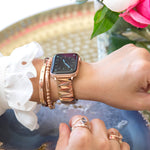 Pyramid Band for the Apple Watch - Goldenerre Women's Apple Watch Bands and Jewelry