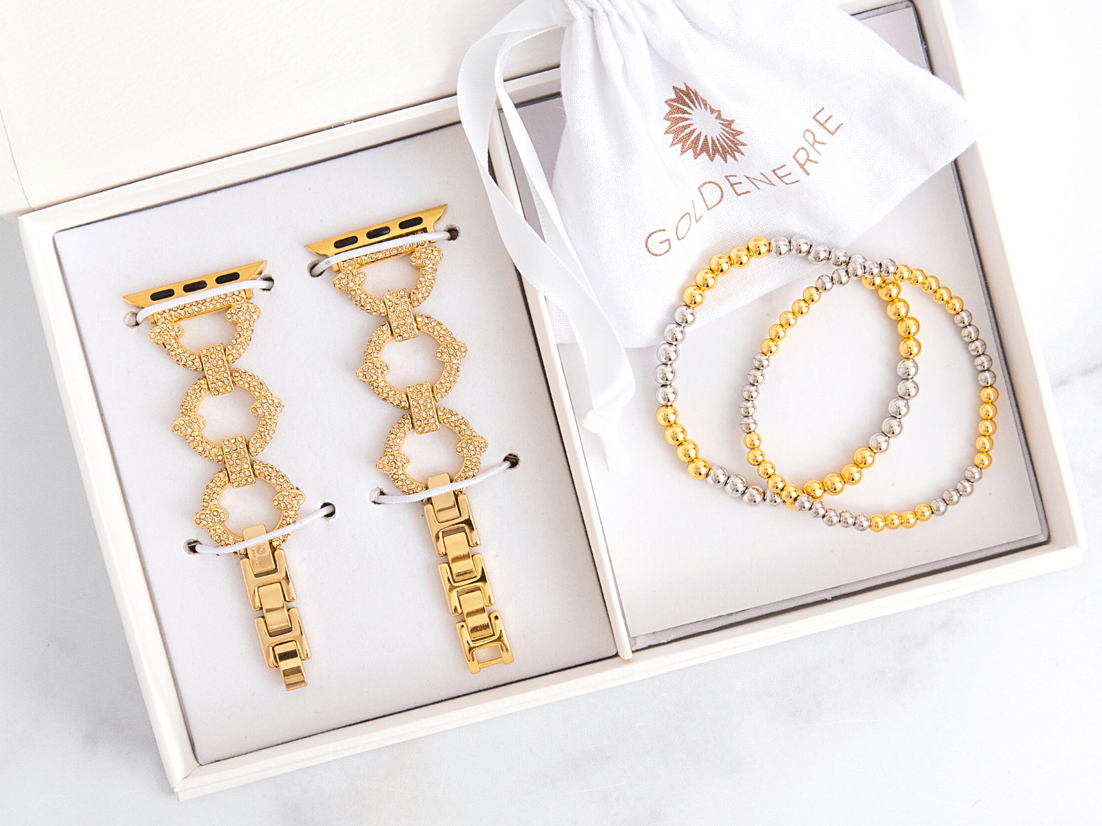 Bento Gift Box: Free With Purchase of 2+ items - Goldenerre Women's Apple Watch Bands and Jewelry