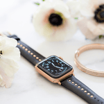 Black Stud Band for the Apple Watch - Goldenerre Women's Apple Watch Bands and Jewelry