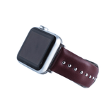 Burgundy Stud Band for the Apple Watch - Goldenerre Women's Apple Watch Bands and Jewelry