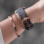 Grommet Stud Band for the Apple Watch - Goldenerre Women's Apple Watch Bands and Jewelry