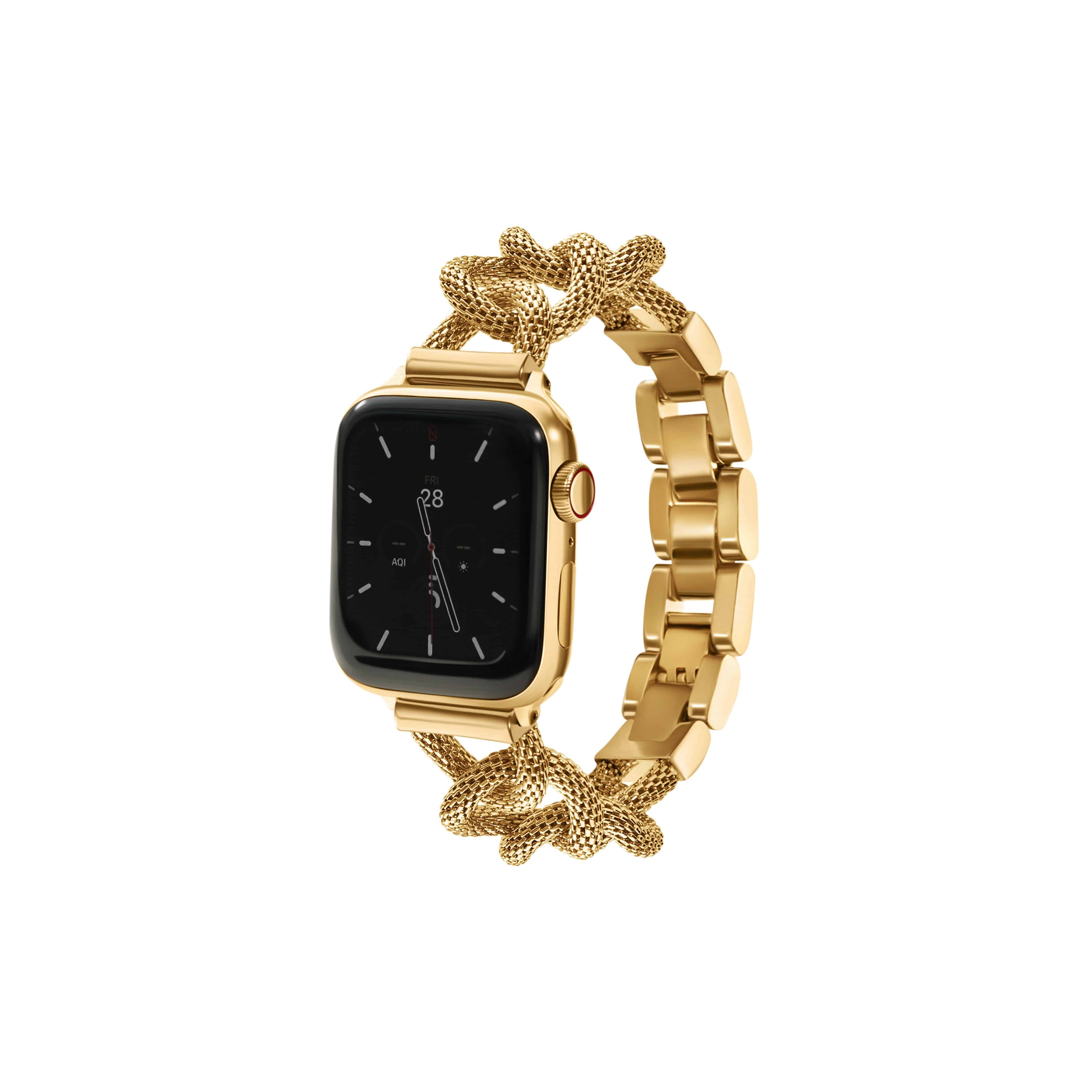 Mesh Link Band for the Apple Watch - Goldenerre Women's Apple Watch Bands and Jewelry