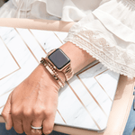 Pyramid Band for the Apple Watch - Goldenerre Women's Apple Watch Bands and Jewelry