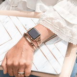 Pyramid Band for the Apple Watch - Goldenerre Women's Apple Watch Bands and Jewelry