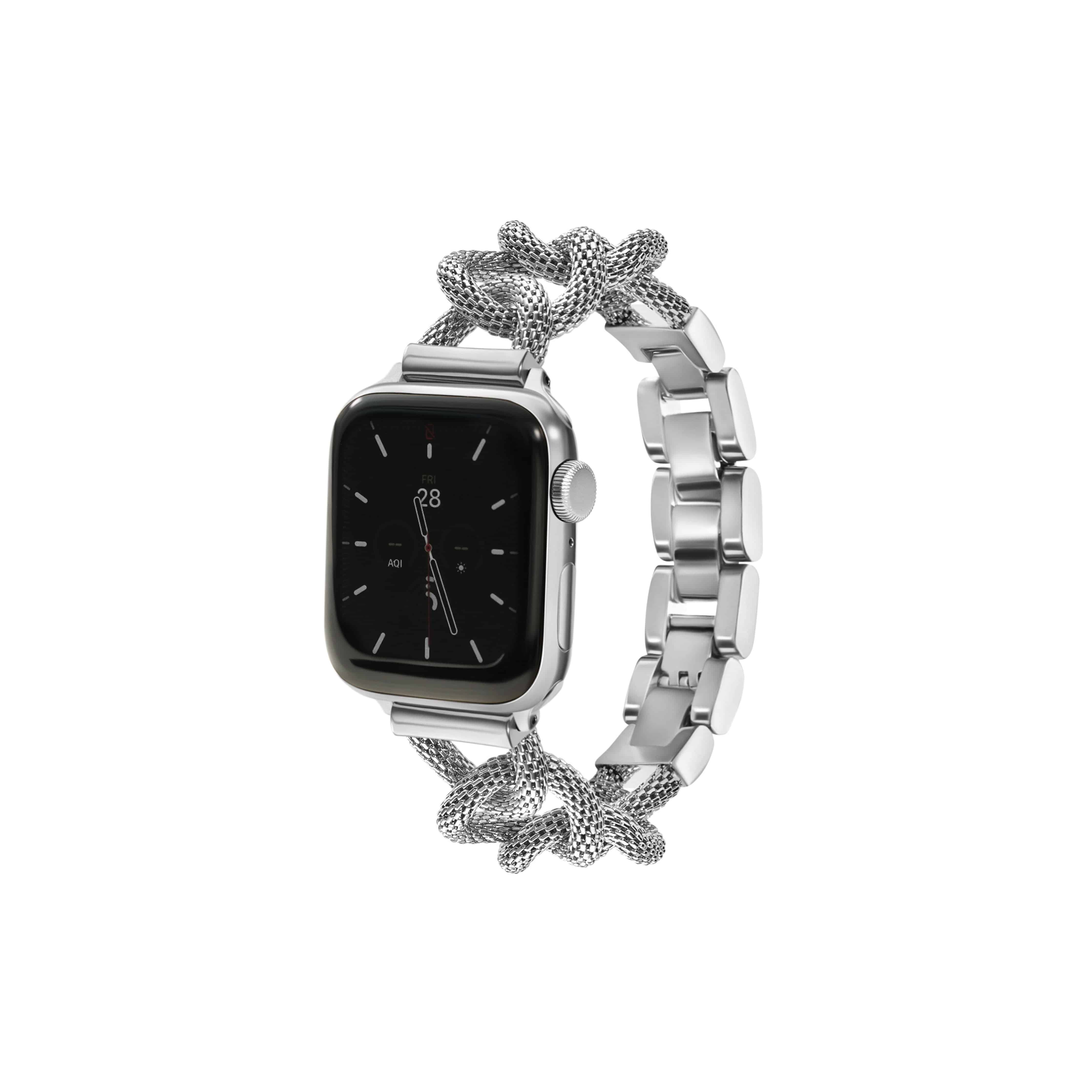 Mesh Link Band for the Apple Watch - Goldenerre Women's Apple Watch Bands and Jewelry