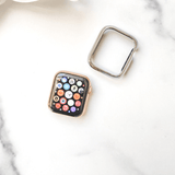 Shiny Open Face Case for the Apple Watch (Series 4-7) - Goldenerre Women's Apple Watch Bands and Jewelry