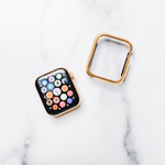 Shiny Open Face Case for the Apple Watch (Series 4-7) - Goldenerre Women's Apple Watch Bands and Jewelry