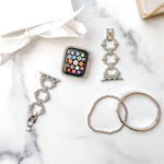 Shiny Open Face Case for the Apple Watch (Series 4-7) - Goldenerre Women's Apple Watch Bands and Jewelry