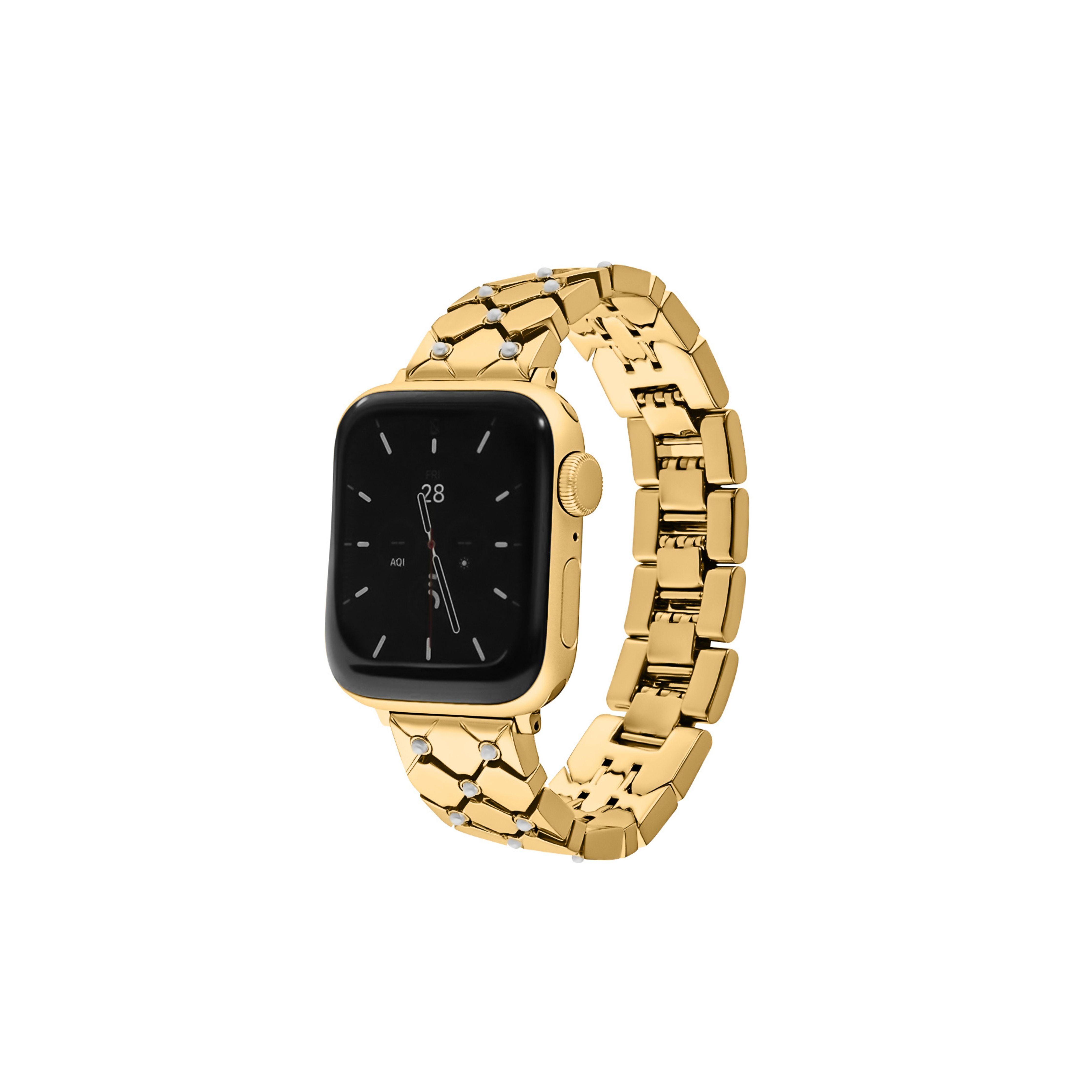 Pearl Band for the Apple Watch - Goldenerre Women's Apple Watch Bands and Jewelry