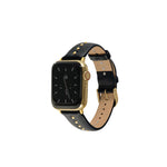 Black Stud Band for the Apple Watch - Goldenerre Women's Apple Watch Bands and Jewelry