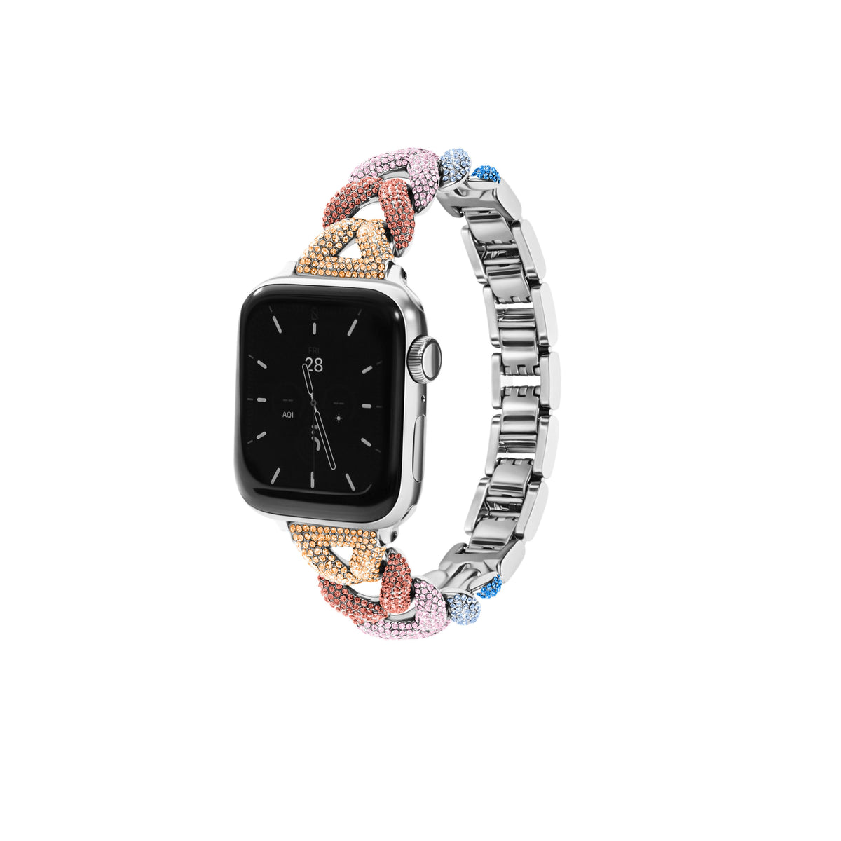 Ombré Herringbone Band for the Apple Watch – Goldenerre display picture 3