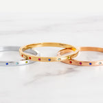 Rainbow Star Rhinestone Bracelet - Goldenerre Women's Apple Watch Bands and Jewelry