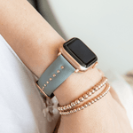 Gray Stud Band for the Apple Watch - Goldenerre Women's Apple Watch Bands and Jewelry