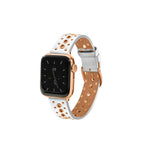 Metallic Silver Grommet Band for the Apple Watch - Goldenerre Women's Apple Watch Bands and Jewelry
