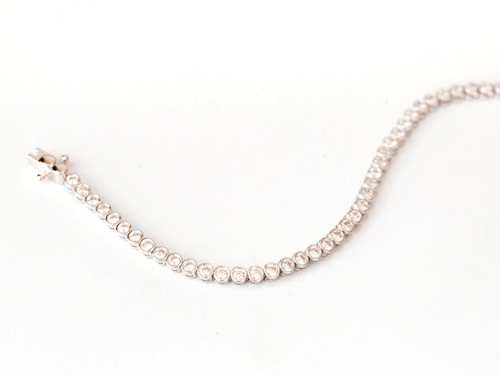 Basketweave & Tennis Bracelet Set - Goldenerre Women's Apple Watch Bands and Jewelry