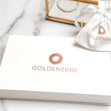 Basketweave & Tennis Bracelet Set - Goldenerre Women's Apple Watch Bands and Jewelry