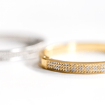 Channel Set Pavé Bracelet - Goldenerre Women's Apple Watch Bands and Jewelry