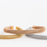 Mesh Cuff Bracelet - Goldenerre Women's Apple Watch Bands and Jewelry