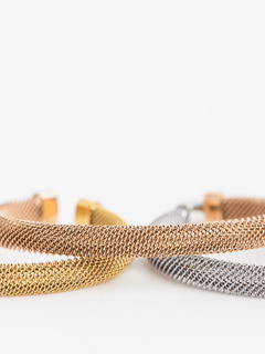 Mesh Cuff Bracelet - Goldenerre Women's Apple Watch Bands and Jewelry