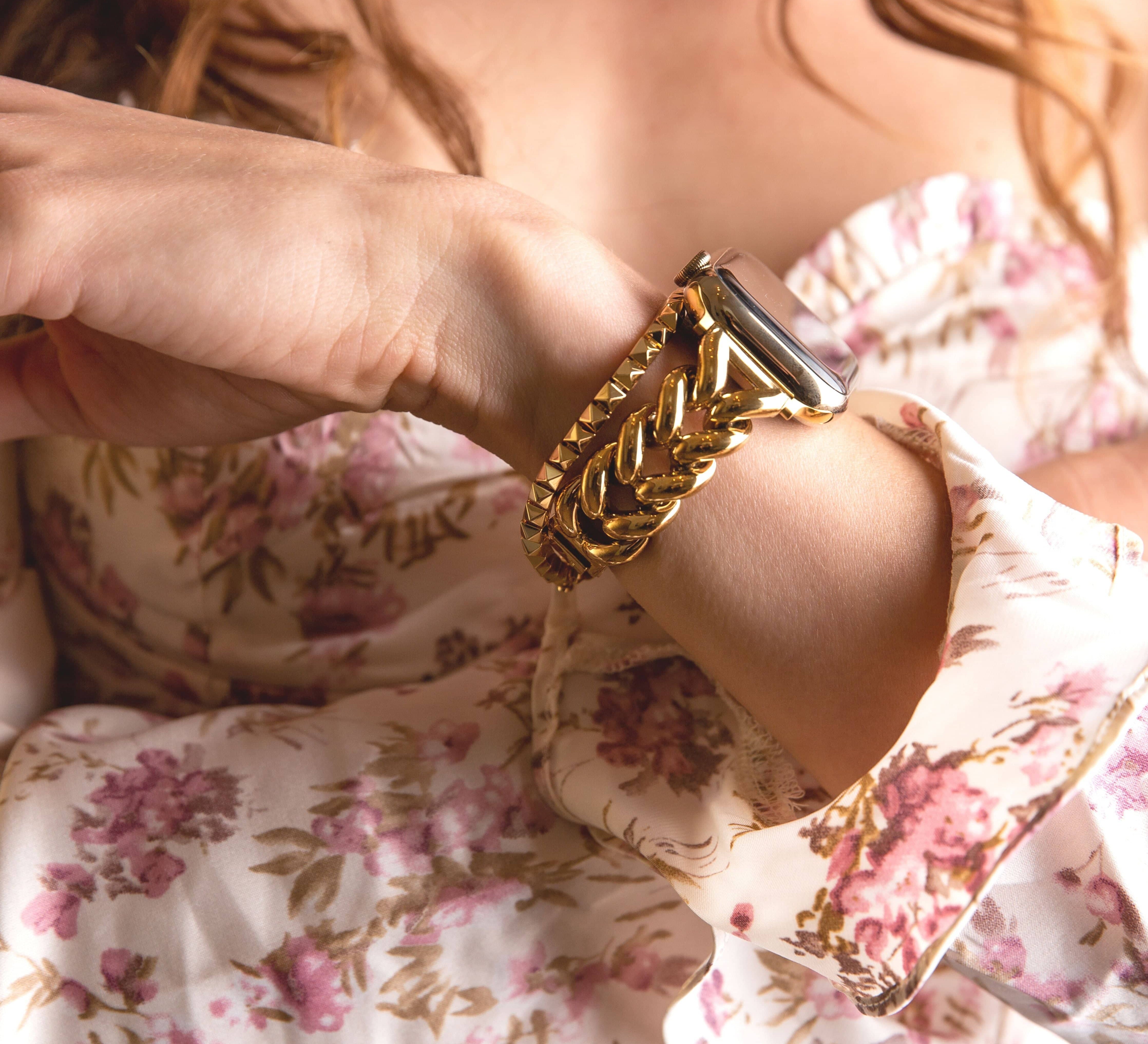 Stud Bracelet - Goldenerre Women's Apple Watch Bands and Jewelry