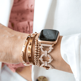 Stud Stacking Bracelet - Goldenerre Women's Apple Watch Bands and Jewelry