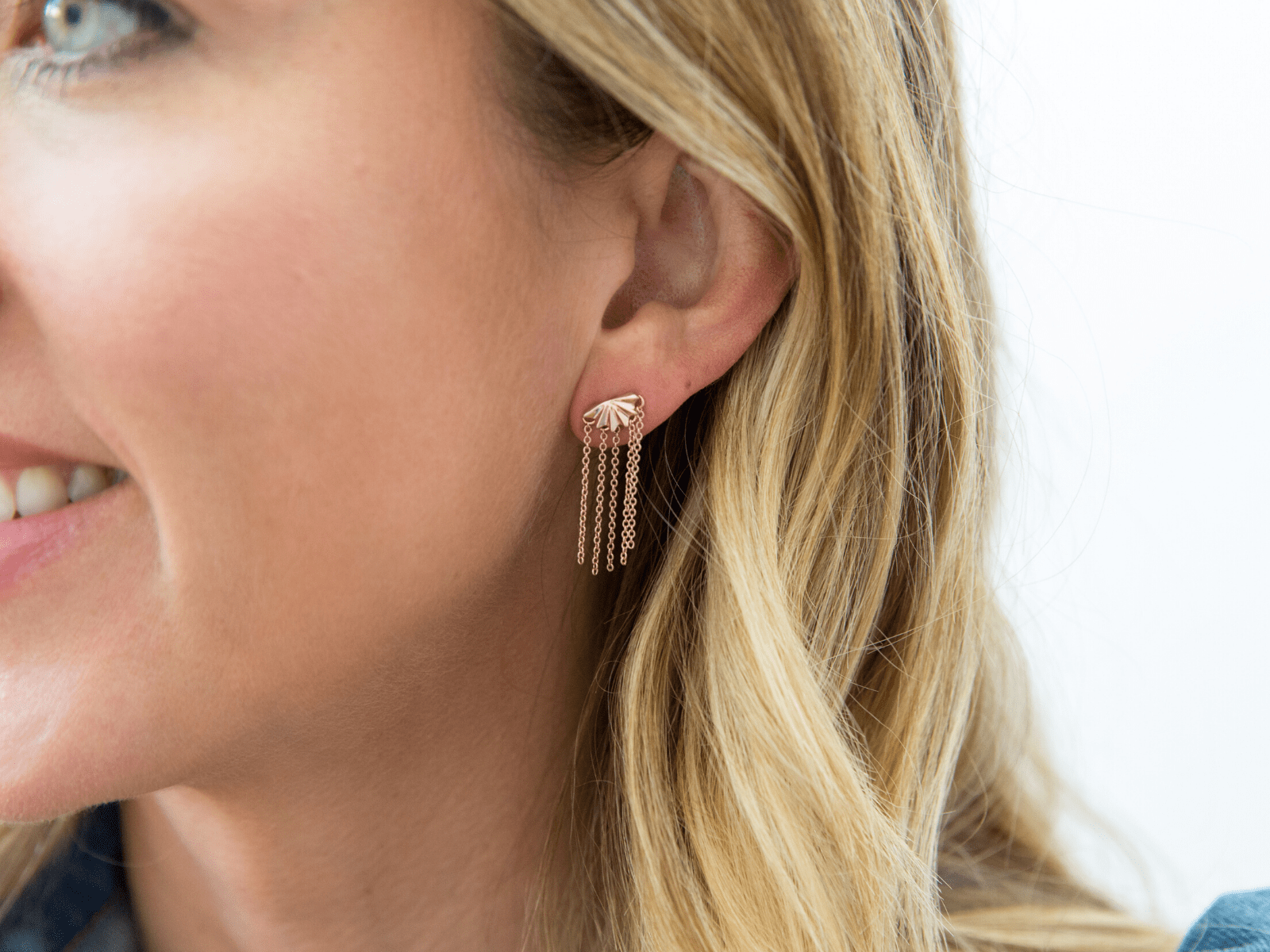 Starburst Earring with Fringe - Goldenerre Women's Apple Watch Bands and Jewelry