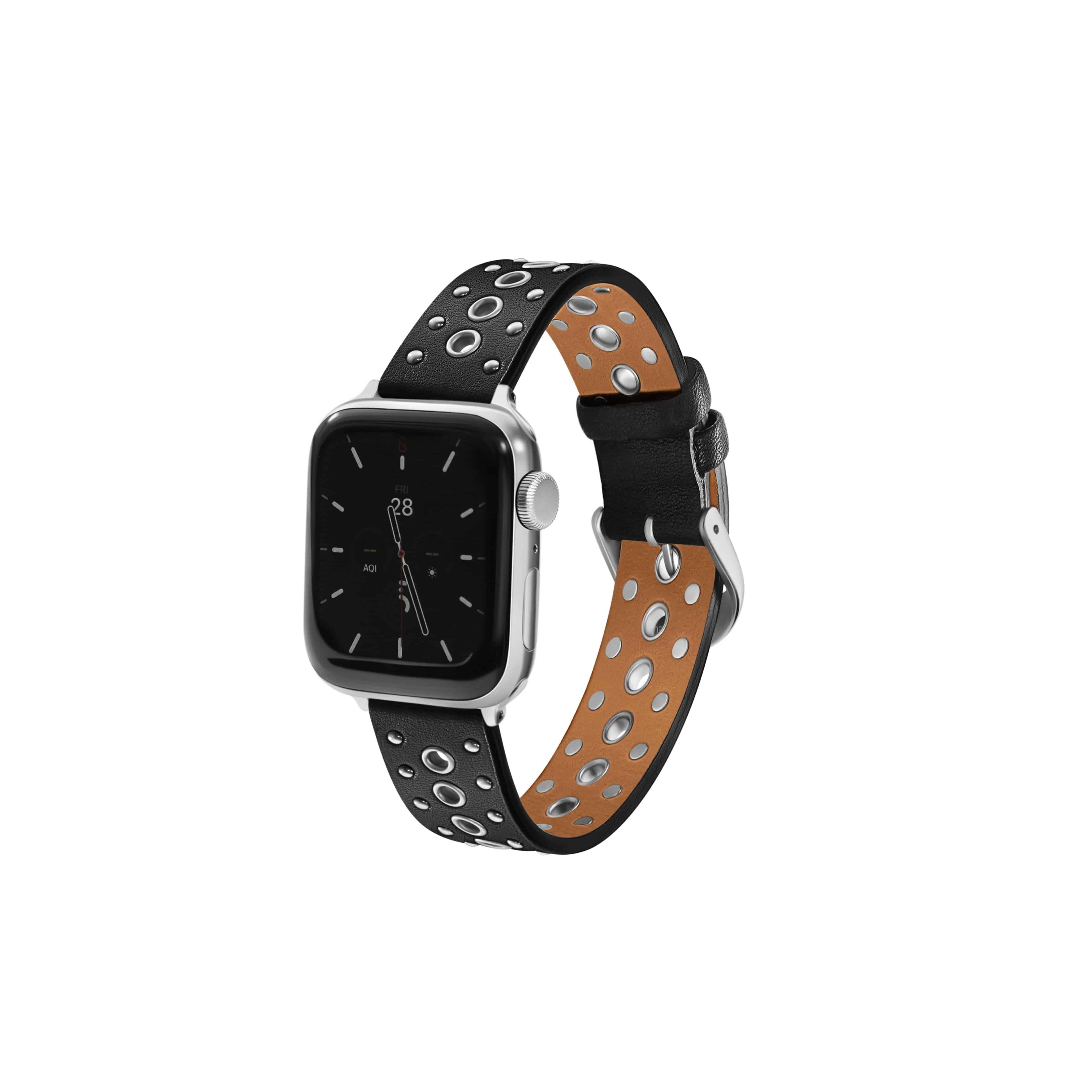 Grommet Stud Band for the Apple Watch - Goldenerre Women's Apple Watch Bands and Jewelry