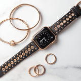 Grommet Stud Band for the Apple Watch - Goldenerre Women's Apple Watch Bands and Jewelry