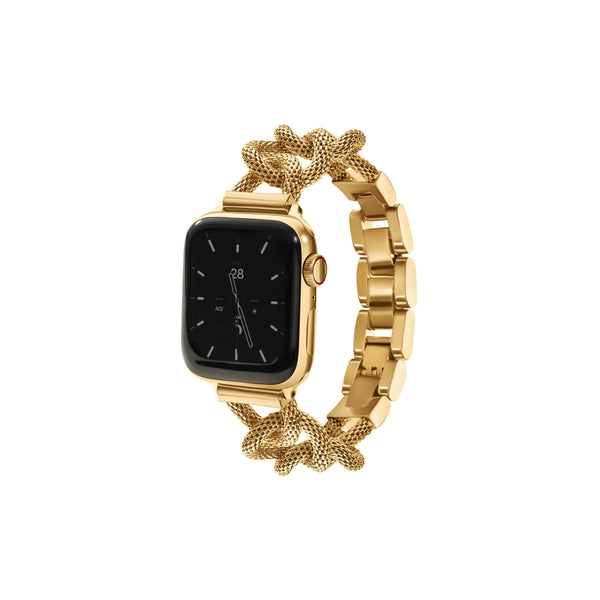 Gold mesh band for apple watch hot sale