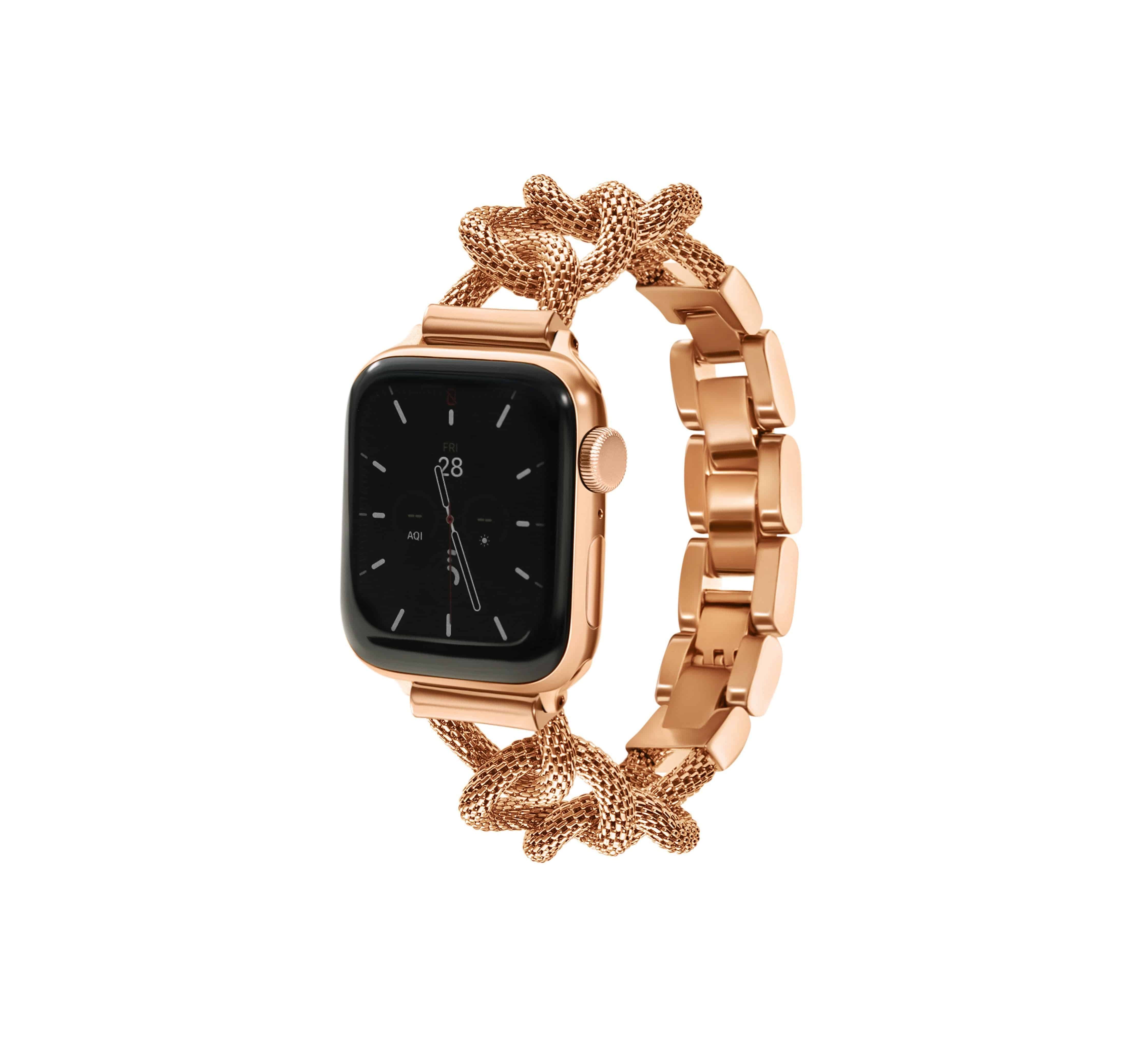 Mesh Link Band for the Apple Watch - Goldenerre Women's Apple Watch Bands and Jewelry
