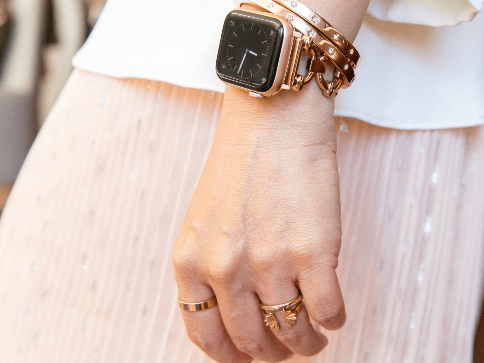Starburst Ring - Goldenerre Women's Apple Watch Bands and Jewelry