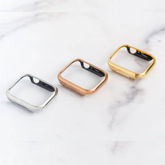 Shiny Open Face Case for the Apple Watch (Series 4-7) - Goldenerre Women's Apple Watch Bands and Jewelry