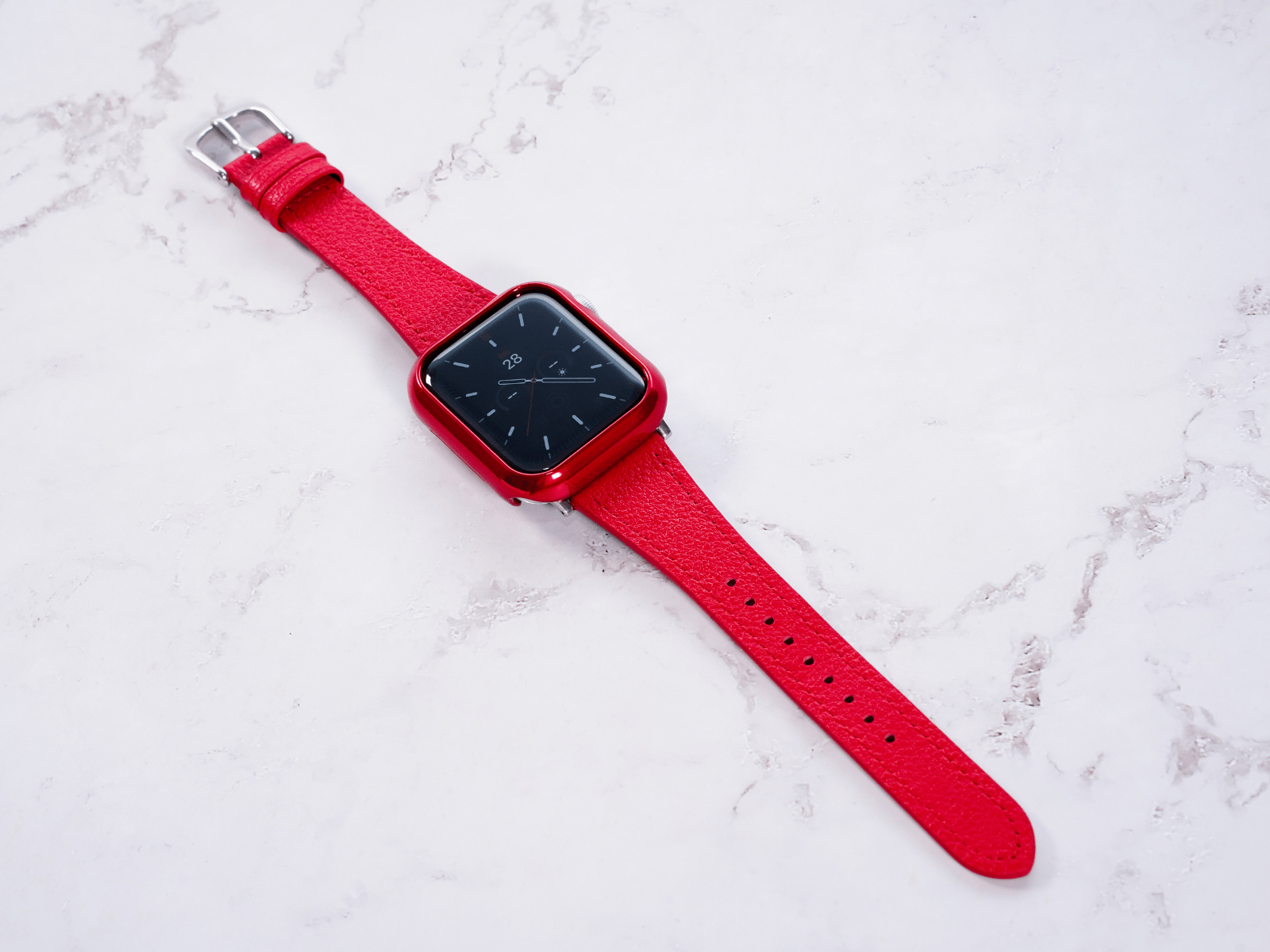 Red Case for the Apple Watch - Goldenerre Women's Apple Watch Bands and Jewelry